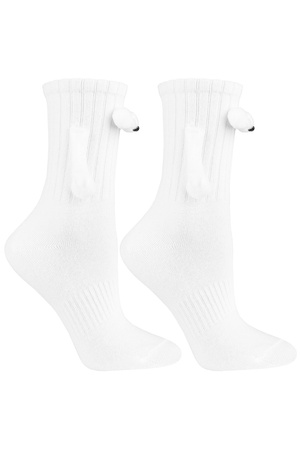 Skarpety za kostkę Moraj CSL250-402 white