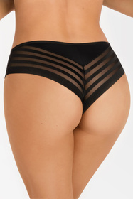 Majtki brazyliany Gorsenia K812 Yoko czarny