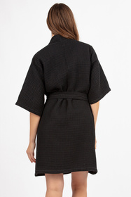 Szlafrok Dkaren DK-W-01 czarny