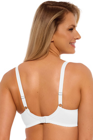 Biustonosz półusztywniany Gaia 1300 Maja biały 