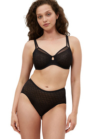 Biustonosz miękki Triumph 10215906 Signature Sheer W01 EX 0004-black