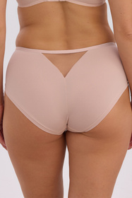 Gaia 1344P Kailani figi wysokie, koronkowy przód mokka-ecru