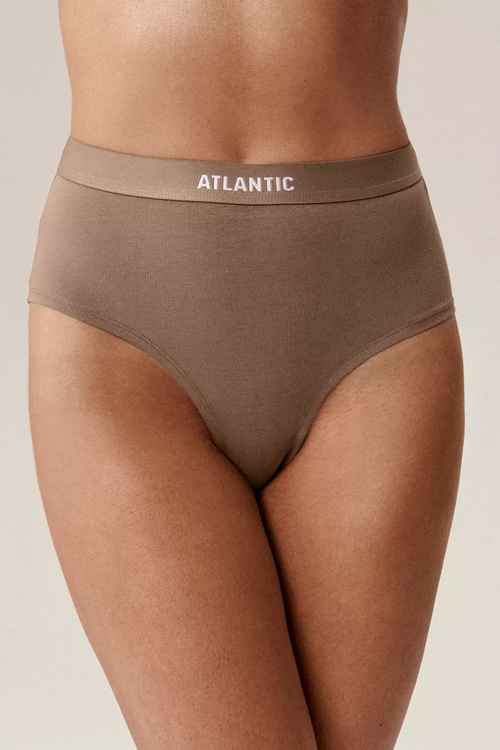 Atlantic 3CLP-009B 3-pack figi wysokie, bawełniane ecru/beżowy/ciemnobeżowy