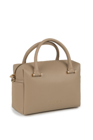 Vivisence T0018 torebka do ręki z zamkiem i odpinanym paskiem beige