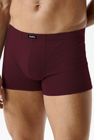 Atlantic 6SMH-001 bokserki męskie 6-pack gładkie, burgund/czarny/khaki/brąz/grafit/czarny