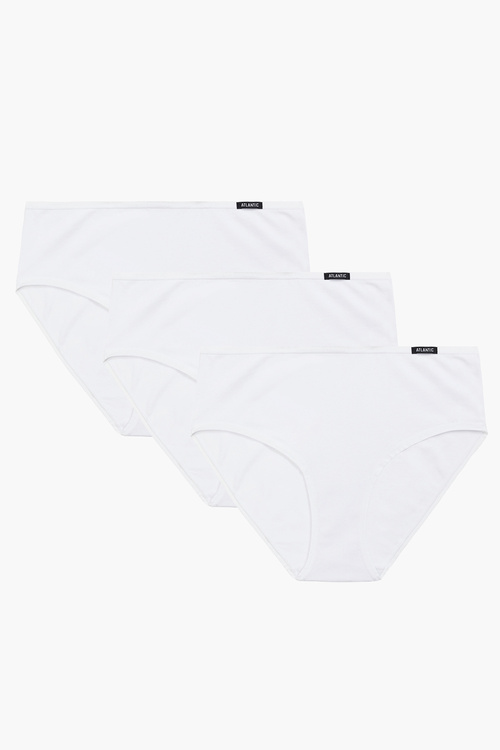 Atlantic 3BLP-603 figi 3 pack z wysoką talią biały
