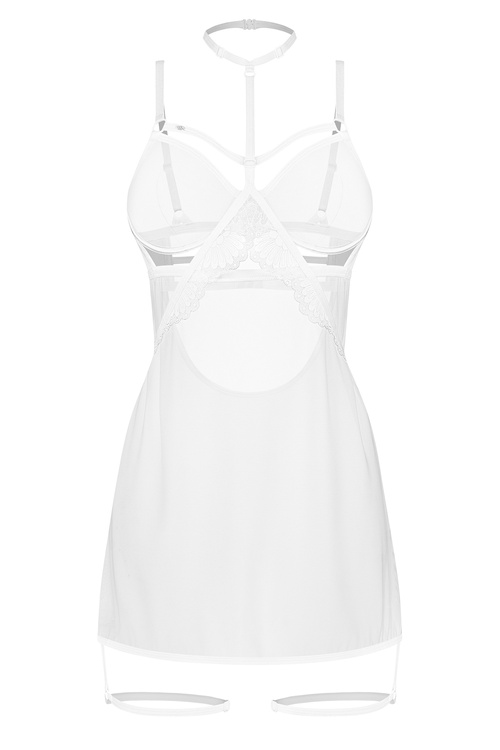 Nocna koszulka Obsessive Arrowel chemise white