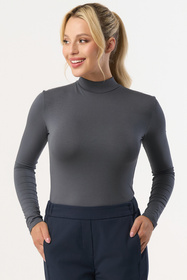 Bluzka klasyczna Babell Resta stalowy