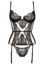 Gorset sexy Beauty Night Ravenna corset BN6521 black