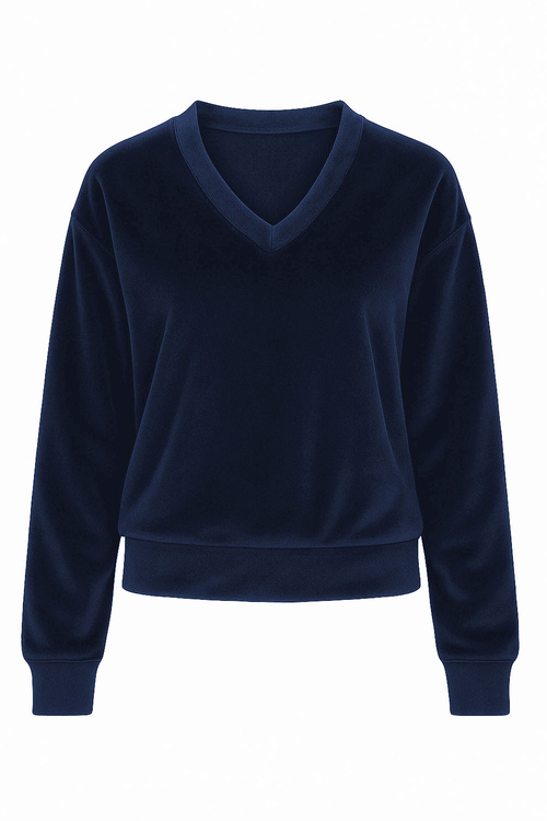 Bluza nierozpinana Vivisence 9002 granatowy