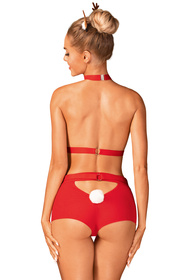 Obsessive Ms Reindy Nocna sexy kostium, red