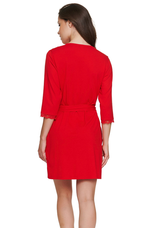 Doctor Nap SWW.5133 Nocna szlafrok, red allure