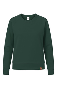 Vivisence 9004 bluza nierozpinana z okrągłym dekoltem zielony