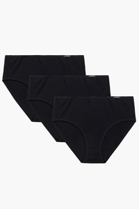 Atlantic 3BLP-603 figi 3 pack z wysoką talią biały