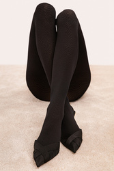 Wyrób pończoszniczy rajstopy Fiore Symmetric 40 DEN G6092 black