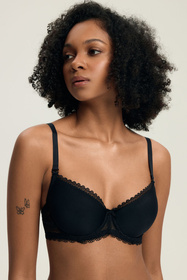 Biustonosz push-up Henderson Julietta 23444 czarny
