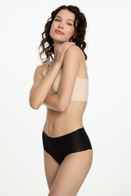 Wysokie figi Julimex Mousse Maxi czarny