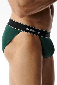 Atlantic 2MP-1588 2-pack slipy Magic Pocket niski stan, zielony/brąz