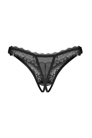 Stringi otwarte Obsessive Deina More crotchless thong black
