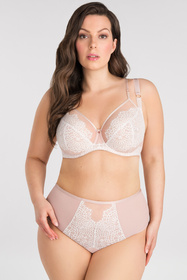 Biustonosz miękki Gorsenia K852 Romantic Vibe beżowy