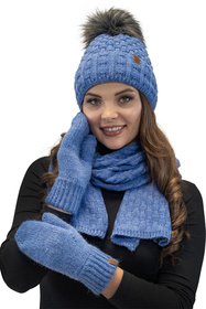 Vivisence 7015S Szalik lub apaszka szalik, jeans