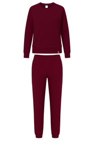 Komplet bluza+spodnie Vivisence 9204kmpl bordowy
