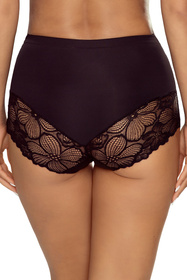Lapinee 5045 Livia wysokie figi z panelem modelującym czarny