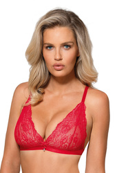 Biustonosz braletka Róża Cyria czerwony