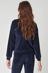 Bluza nierozpinana Vivisence 9002 granatowy 