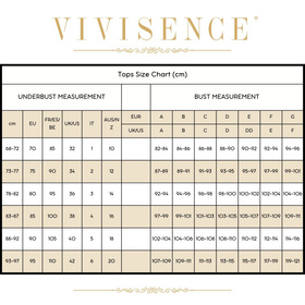 Vivisence 1056 Biustonosz półusztywniany, czarny