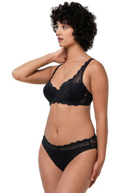 Biustonosz usztywniany Triumph 10166798 Amourette 300 WHP X 0004-black