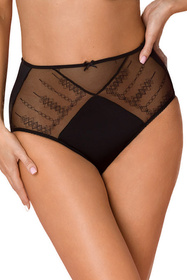 Vena VF 475/425/430 figi z koronkowymi wstawkami czarny