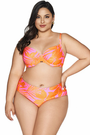 Kostium kąpielowy biustonosz miękki Ava SK-215 tangerine