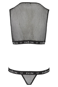 Komplet biustonosz + stringi Passion Debra set black 