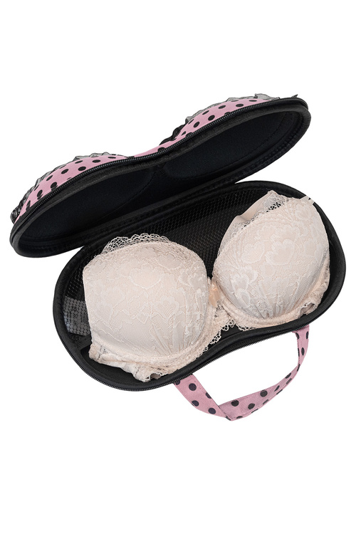 Podróżne etui na biustonosze Kontri E1001 jasnoróżowy