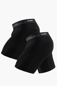 Atlantic 2MH 1181 bokserki 2 pack bambusowe czarny