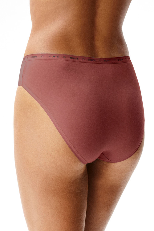 Atlantic 6CLP-010 figi high leg z wysokim stanem 6-pack, brąz/róż jasny/róż/brąz jasny/brąz ciemny/róż ciemny