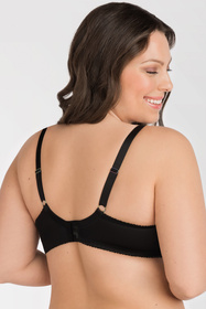 Biustonosz miękki Gorsenia K101 Zoya czarny