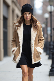 Czapka Vivisence 70113 czarny