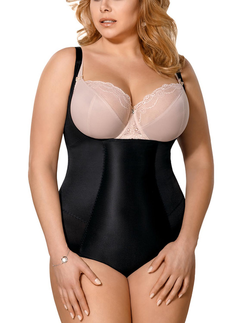 Gorsenia K148 Sanremo Body wyszczuplające, czarny