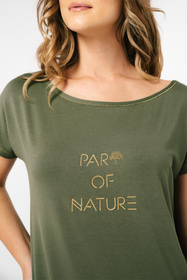 Koszula Italian Fashion Natura kr.r. khaki 