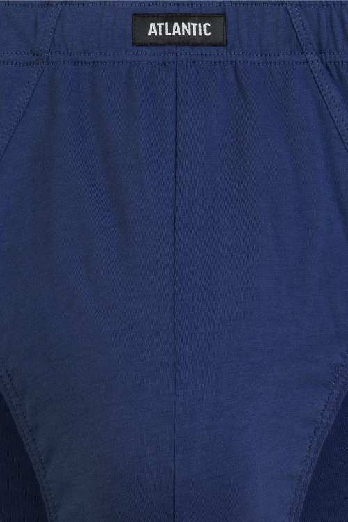 Atlantic 6SMP-001 slipy męskie klasyczne 6-pack bawełna, niebieski ciemny/granat/zielony/brąz/grafit/denim