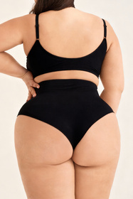 Gabriella Brasilian Shapewear S124 brazyliany wysoki stan black