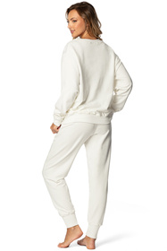 Komplet bluza+spodnie Dkaren DK-K-B7 ecru