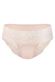 Majtki damskie Vivisence 1041 beż z koronką 