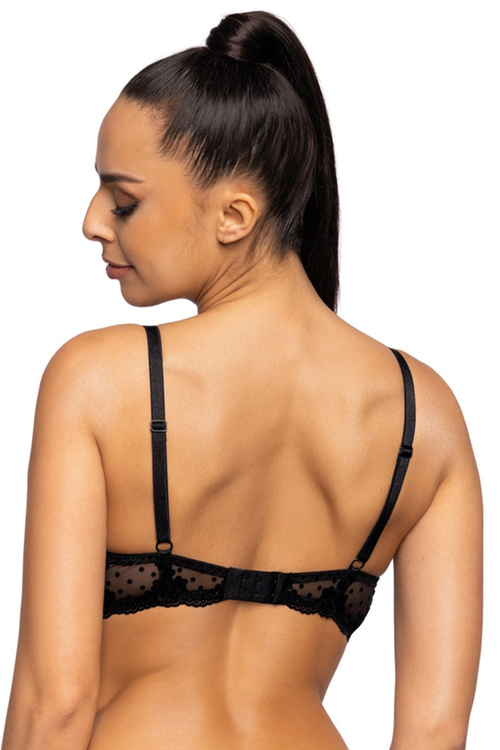 Biustonosz push-up Mat 3750/11 Bessie czarny