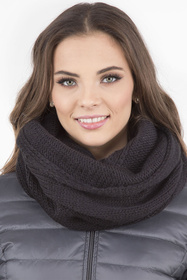 Vivisence 7014Kmpl Komplet czapka+komin, czarny