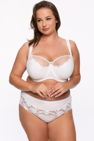 Biustonosz półusztywniany Gaia 1134M Keto Maxi biały