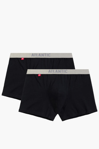Atlantic 2BMH-012 bokserki 2-pack modal i bawełna pima biały
