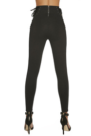 Bas Bleu Sansa Legginsy klasyczne, black